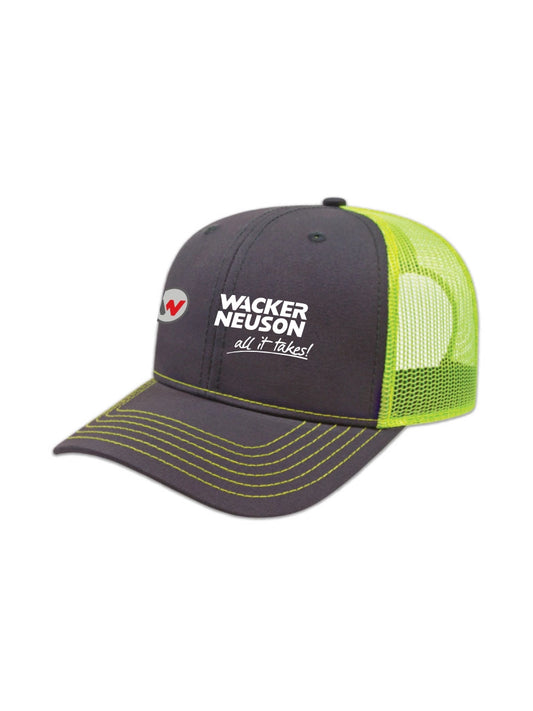 Casquette Wacker Neuson jaune et noire